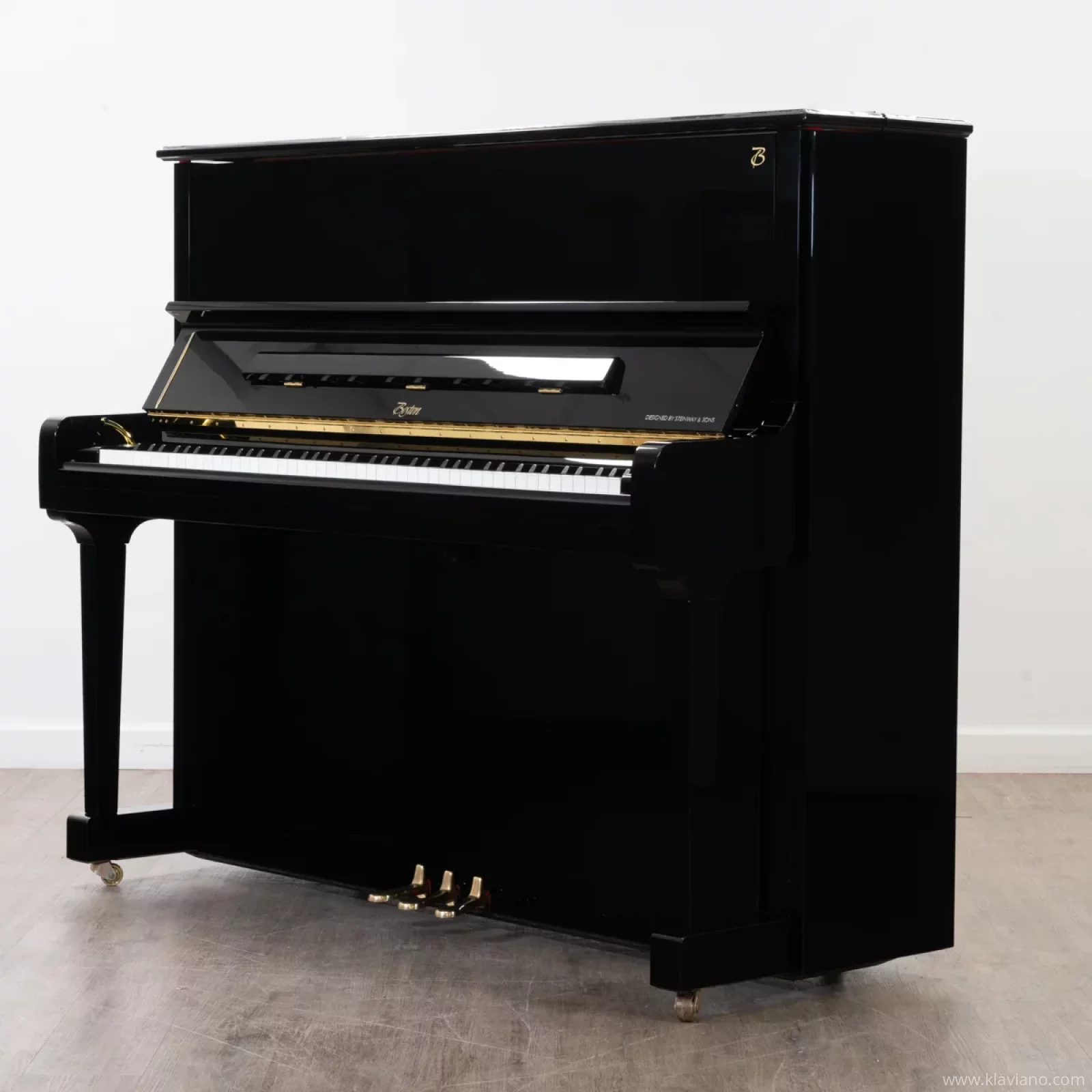 SKU: 15582 - Steinway Boston 126 Upright Piano - c2011