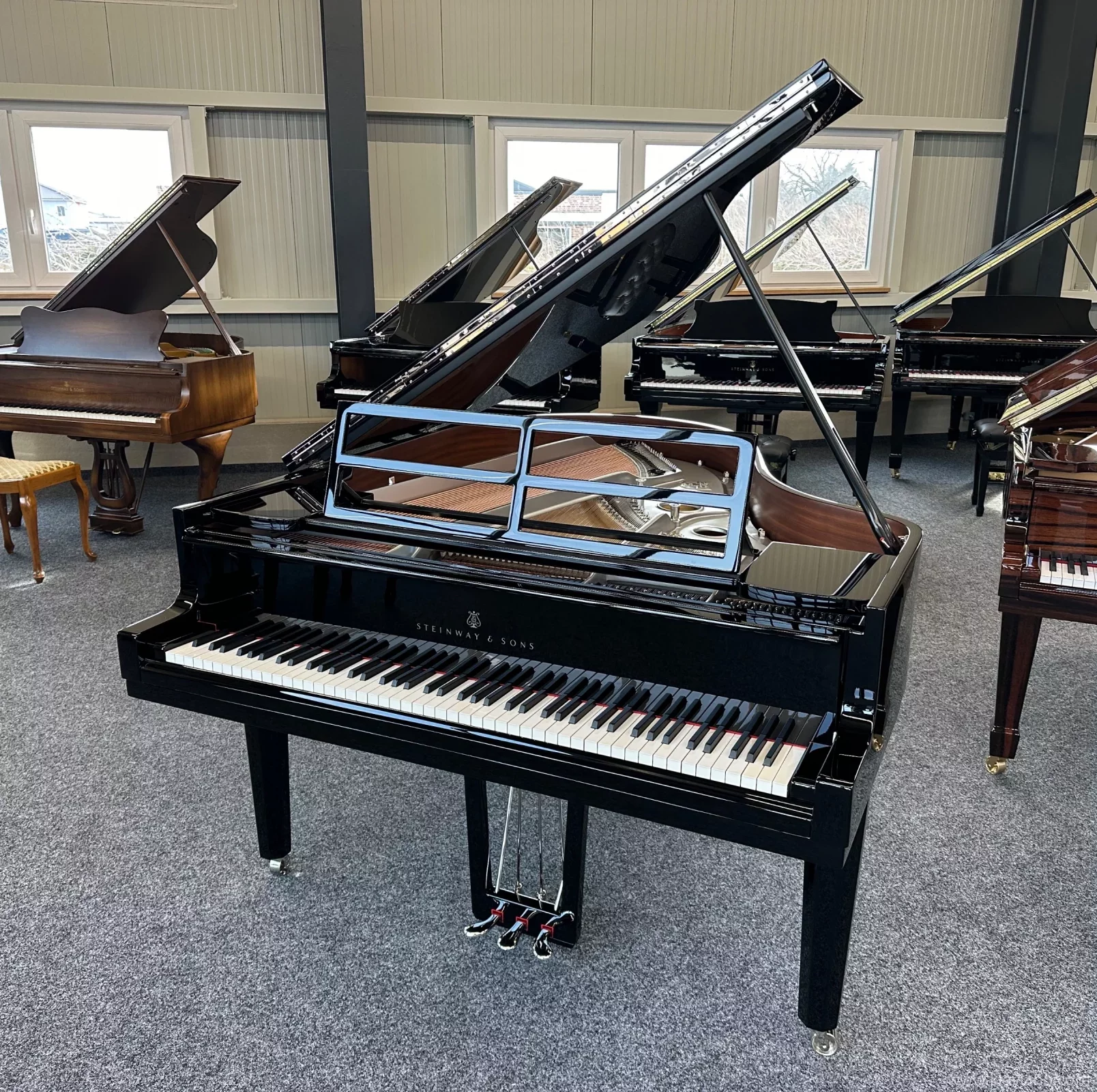 Gebruikte, Steinway & Sons, O-180