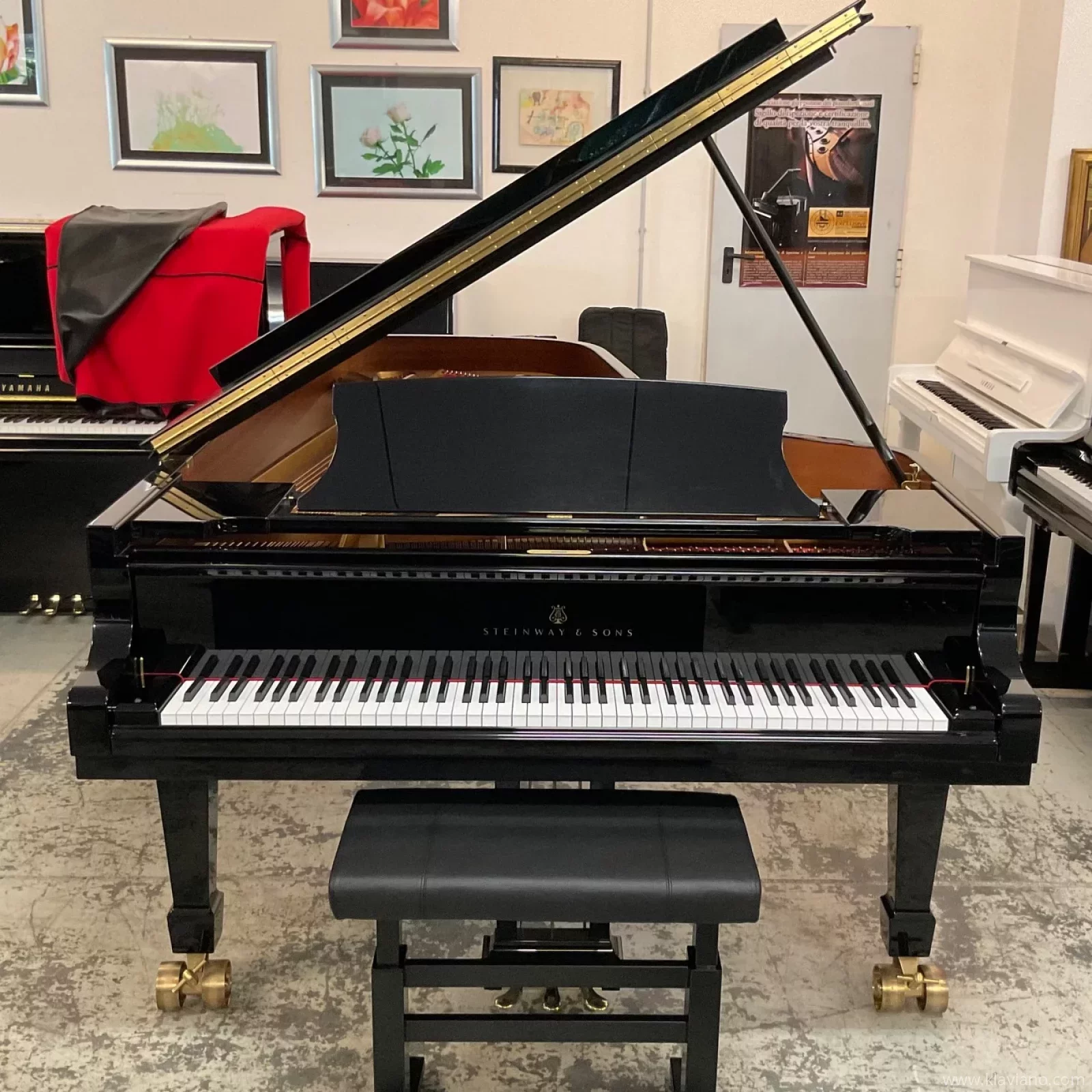 Usado, Steinway & Sons, D-274