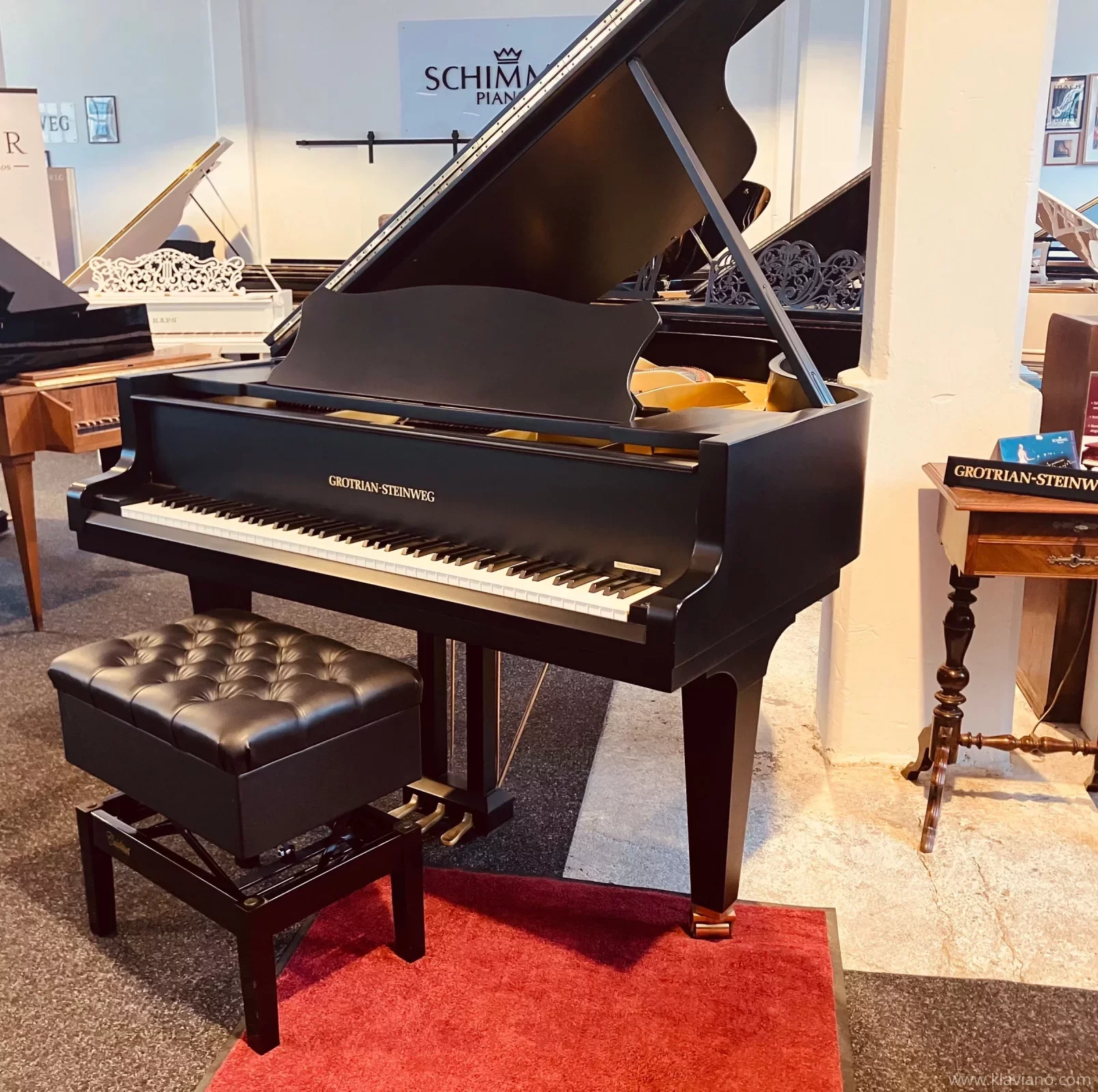 Grotrian-Steinweg G-192 Cabinet Flügel 