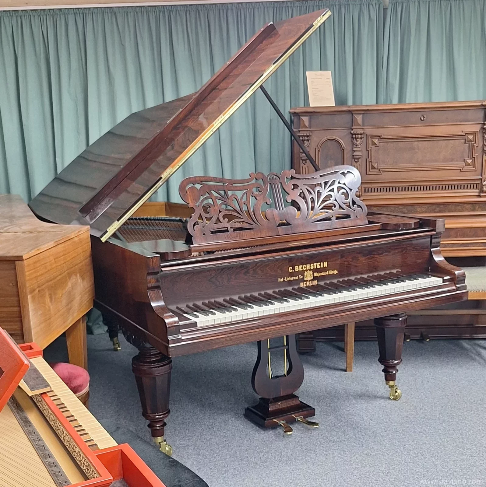 Used, C. Bechstein, C 210