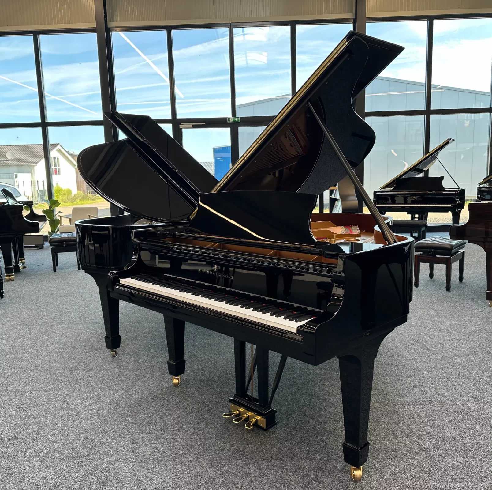 Używany, Steinway & Sons, O-180