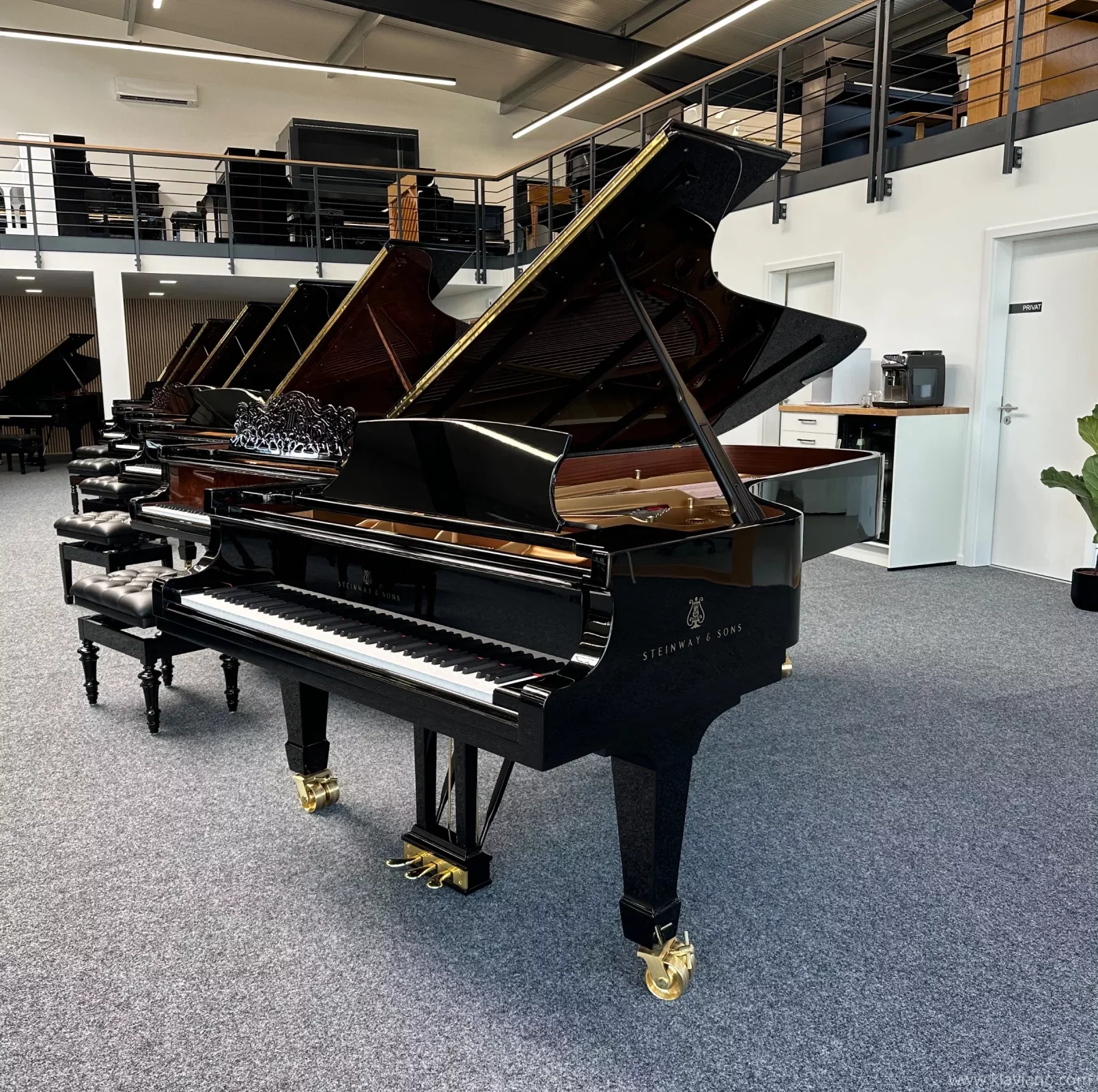 Gebruikte, Steinway & Sons, D-274