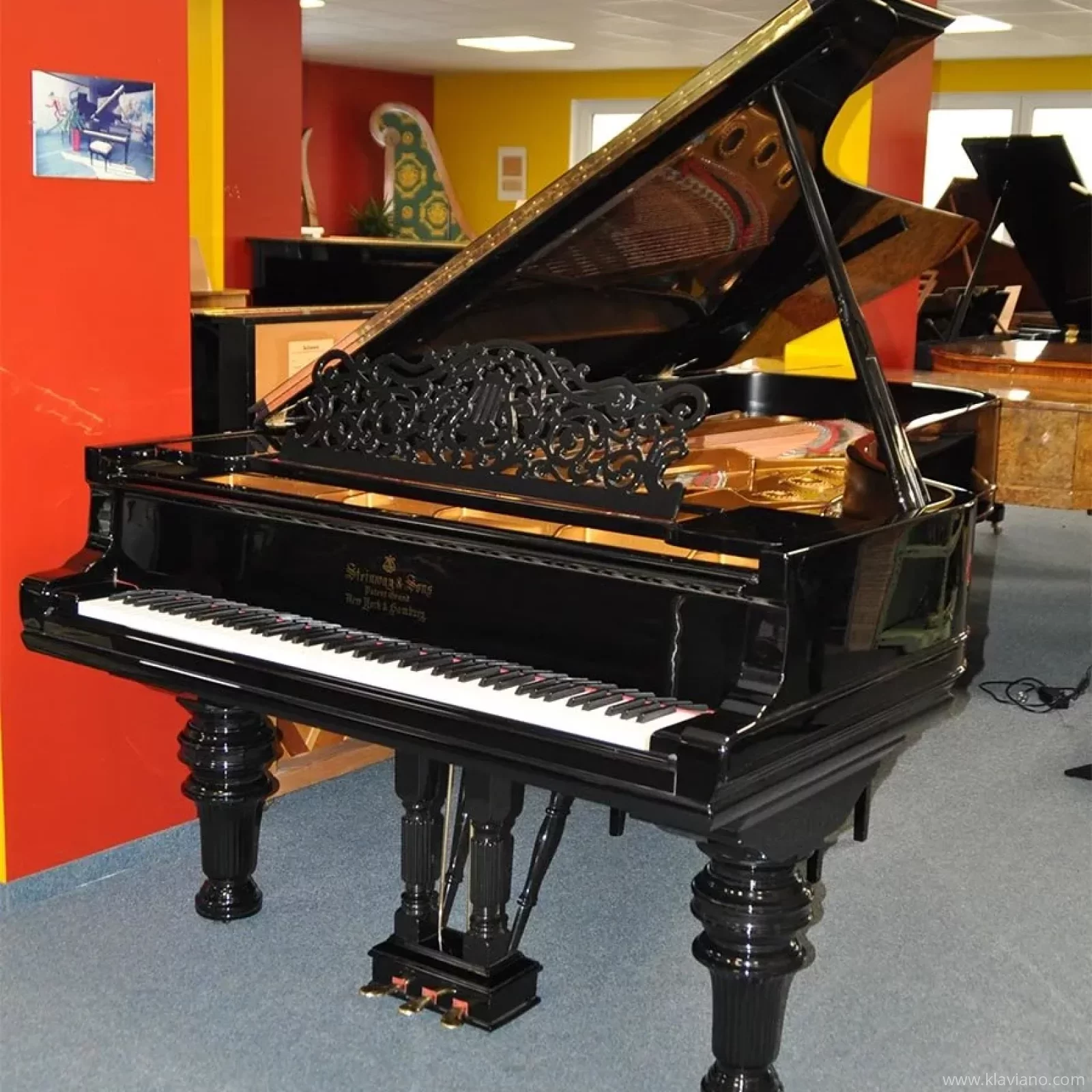 Używany, Steinway & Sons, D-274