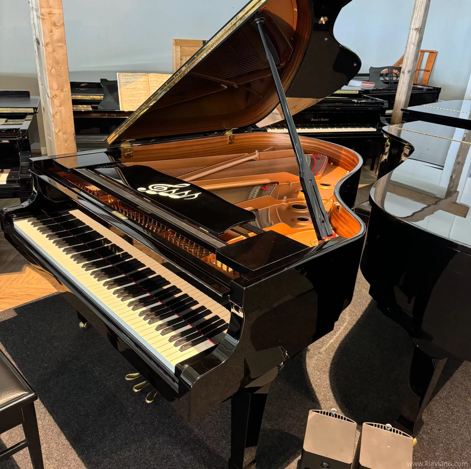 Yamaha C3 met PianoDisc Prodigy