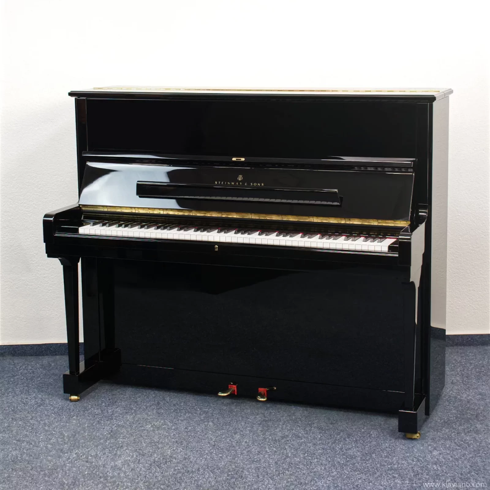 Gebruikte, C. Bechstein, A 124 (B 124) Style